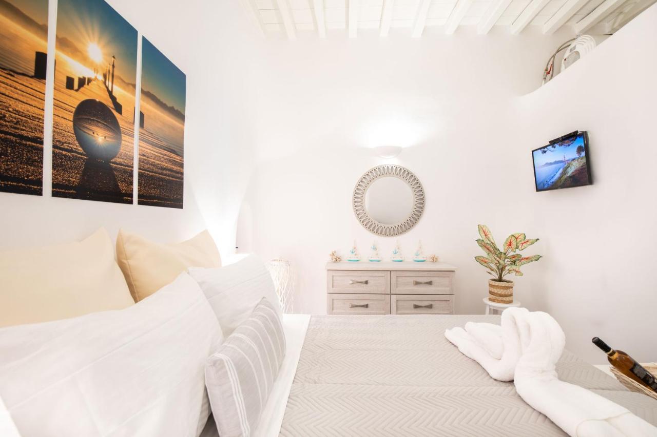Sole Blu Mykonos Town Apartment One Exteriör bild